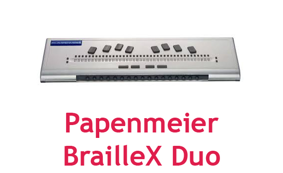 Papenmeier BraileX Duo Braille Display